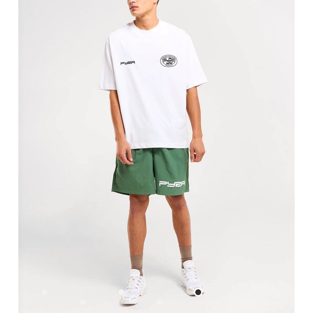 Pyra - Outdoors Box T-Shirt / White / L / NWT